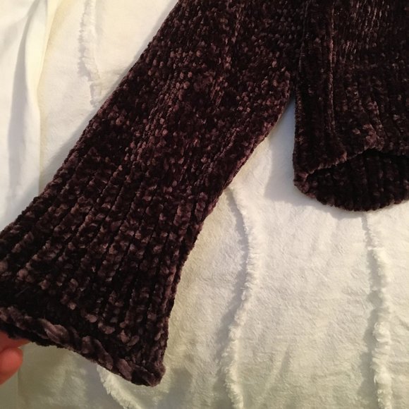 Pacsun purple chenille sweater - Picture 3 of 5